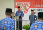 Teguhkan Semangat Nasionalisme, Lapas Karanganyar Hadiri Upacara Bela Negara ke-77