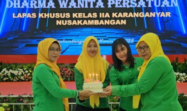 DWP Lapas Karanganyar Nusakambangan Gelar Pertemuan Rutin, Kuatkan Silaturahmi dan Kebersamaan