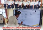 APEL BERSAMA PEGAWAI DAN PENANDATANGANAN KOMITMEN BERSAMA LAPAS KELAS IIA GLADAKAN