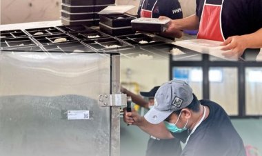 Pembagian Makanan Rutin Narapidana