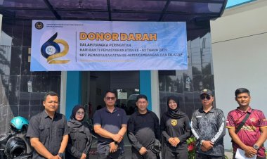 Wujud Kepedulian Sosial, Lapas Karanganyar Partisipasi dalam Donor Darah HBP ke-26